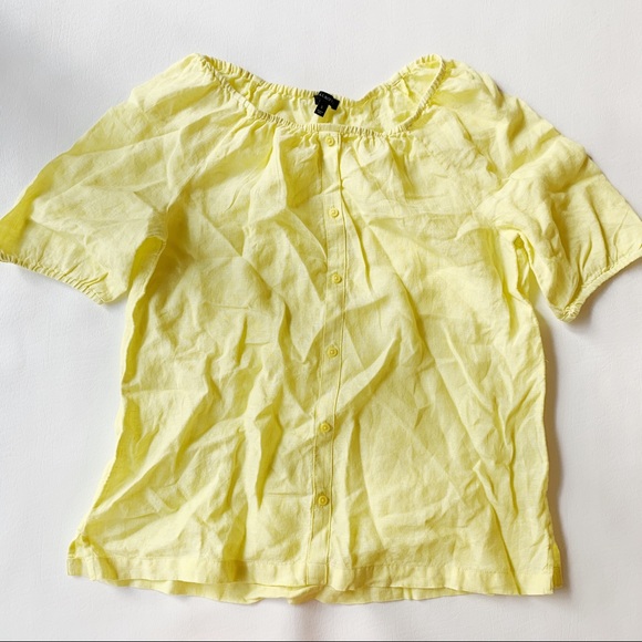 Talbots Tops - 3 FOR $15 TALBOTS Yellow Linen Off Shoulder S Talbots Tops - 3 FOR $15 TALBOTS Yellow Linen Off Shoulder S